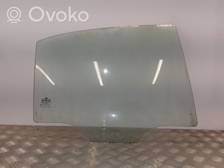 Hyundai Sonata Rear door window glass 43R000383