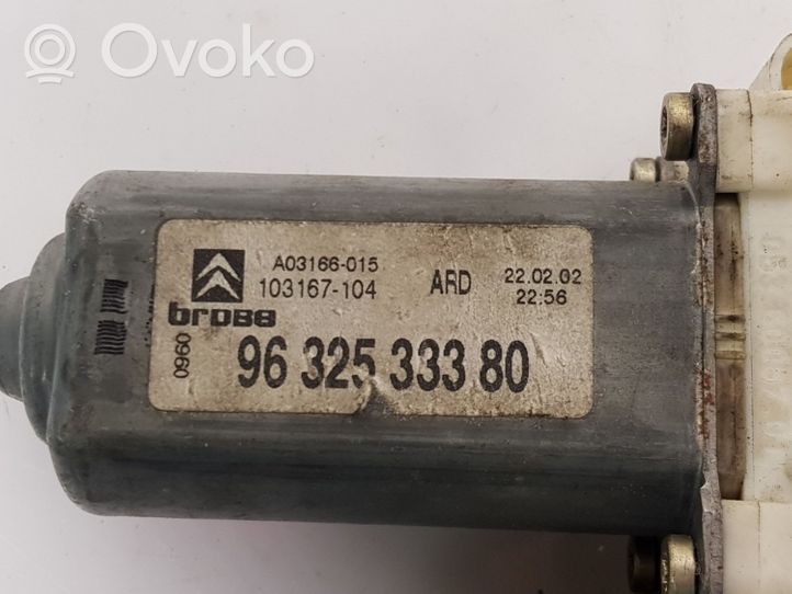 Citroen C5 Moteur de lève-vitre de porte arrière 9632533380