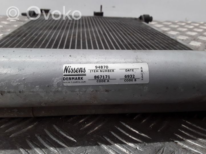 Citroen Xsara Picasso A/C cooling radiator (condenser) Y409250516