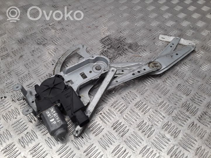 Opel Meriva A Front door window regulator with motor 13222288