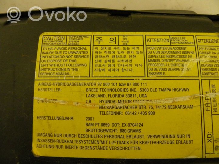 Hyundai Elantra Poduszka powietrzna Airbag fotela E557280005