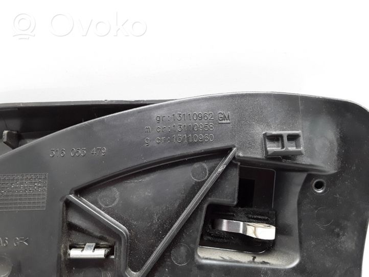 Opel Corsa C Maniglia interna per portiera posteriore 13110962