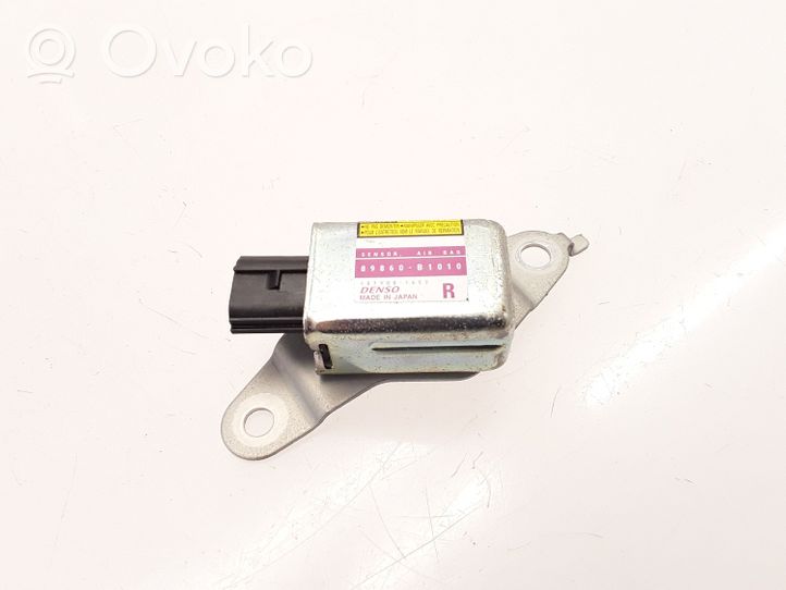Daihatsu Sirion Capteur de collision / impact de déploiement d'airbag 89860B1010