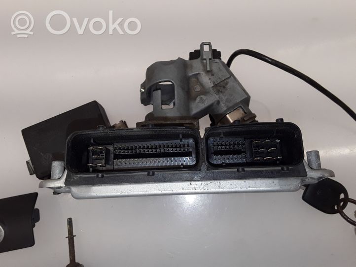 Volkswagen Lupo Komputer / Sterownik ECU i komplet kluczy 0281011322