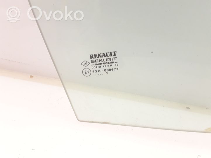 Renault Vel Satis Rear door window glass 43R000677