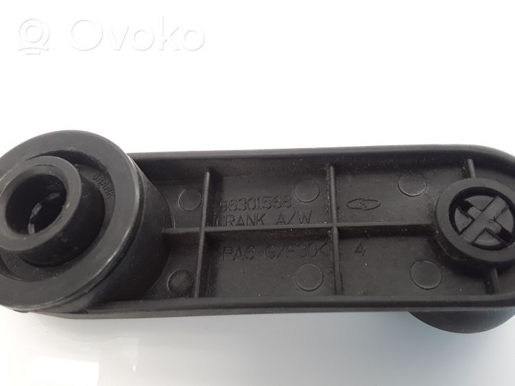 Chevrolet Aveo Rear door window winding handle 96301568