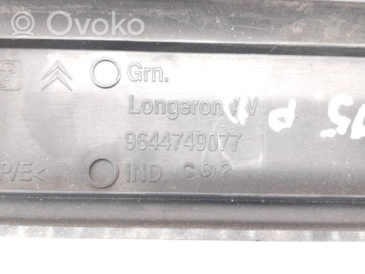 Citroen C6 Listwa progowa przednia 9644749077