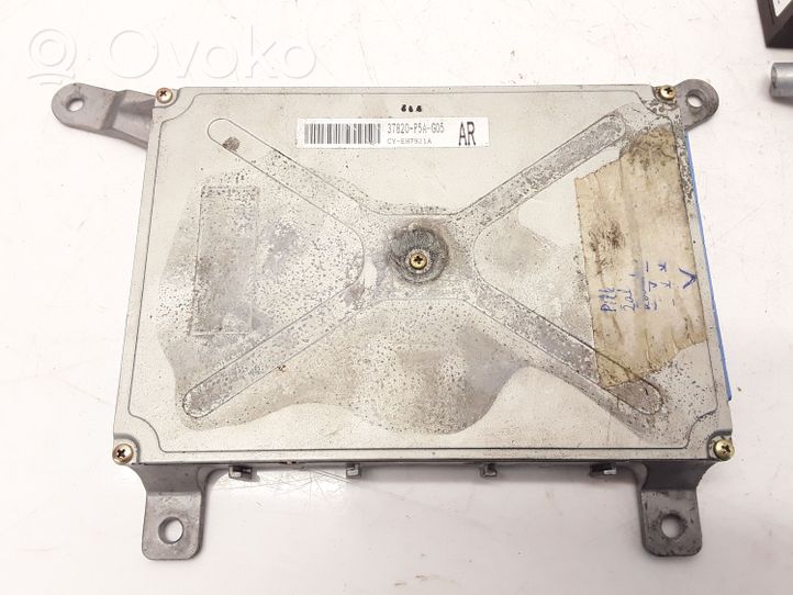 Honda Legend III KA9 Komputer / Sterownik ECU i komplet kluczy 37820P5AG05