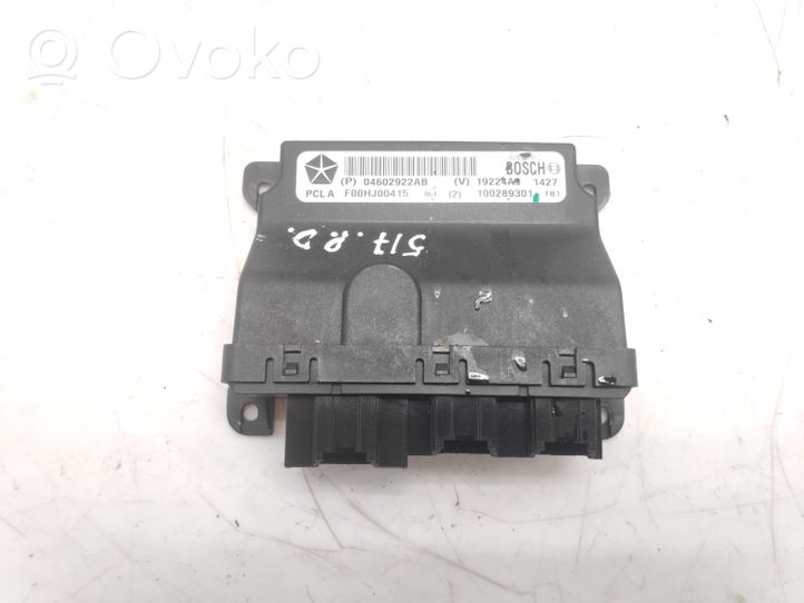 Chrysler Sebring (JS) Centralina/modulo portiere 04602922AB