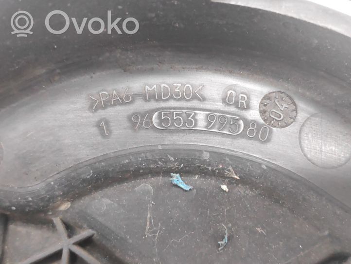 Peugeot 407 Osłona paska / łańcucha rozrządu 9642549980