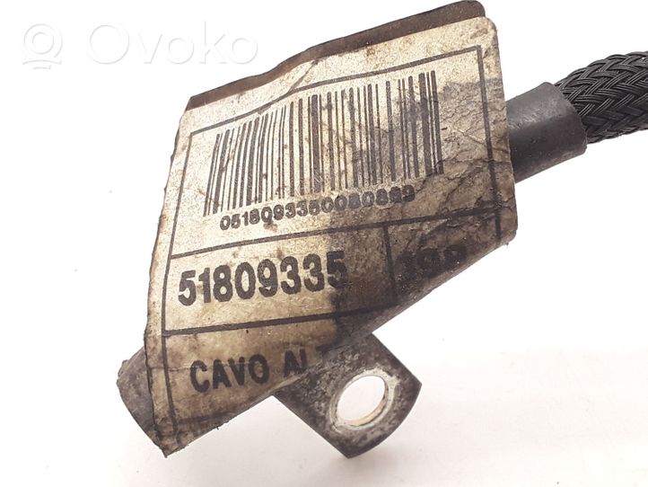Fiat Bravo Câble négatif masse batterie 51809335