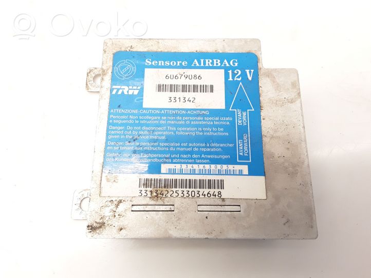 Alfa Romeo 166 Centralina/modulo airbag 60679086