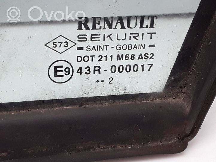 Renault Vel Satis Vetro del deflettore della portiera anteriore - quattro porte 43R000017