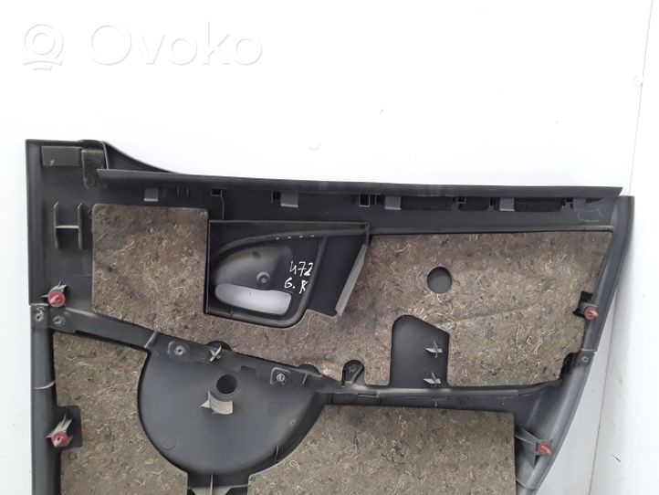 Toyota Yaris Verso Rear door card panel trim 