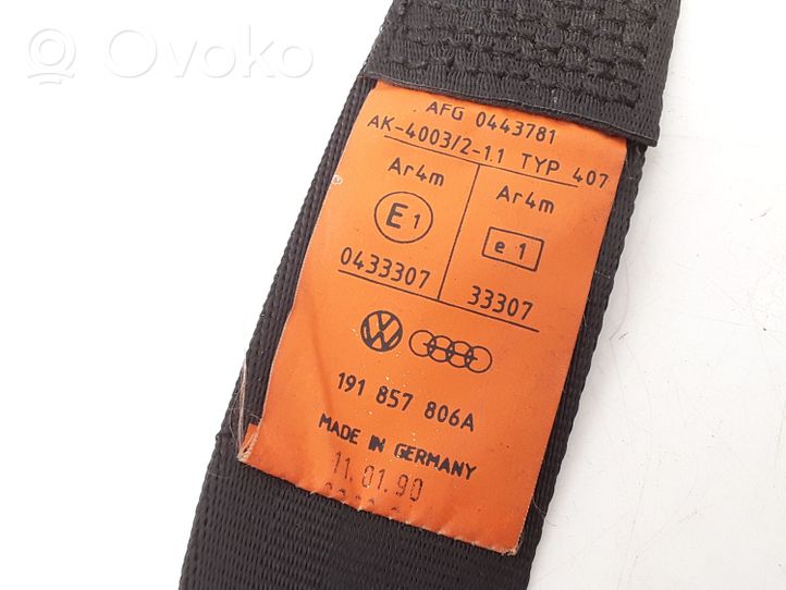 Volkswagen Golf II Rear seatbelt 191857806A