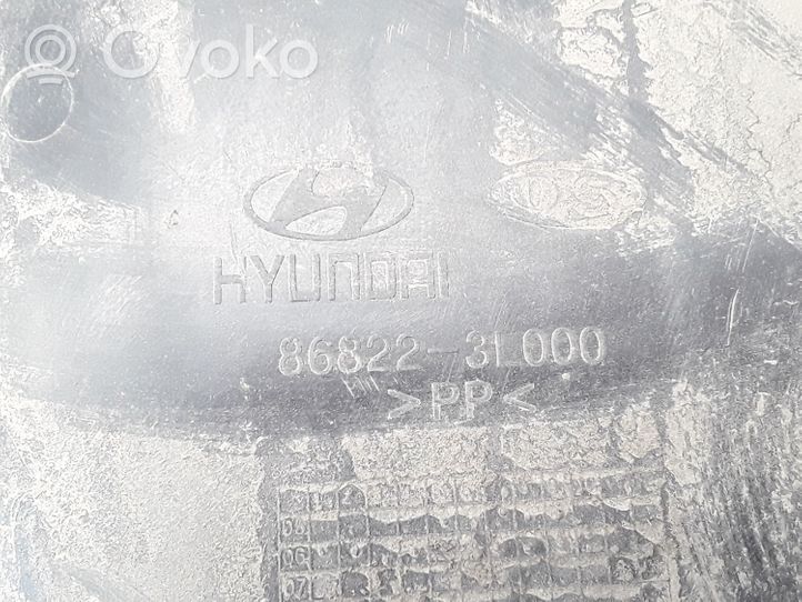 Hyundai Grandeur Rivestimento paraspruzzi parafango posteriore 868223L000