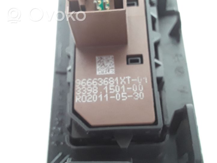 Citroen C3 Interruptor del aire acondicionado (A/C) 96663681XT