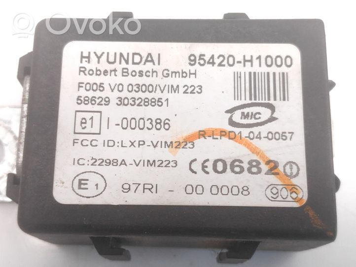 Hyundai Grandeur Immobilizer control unit/module 95420H1000
