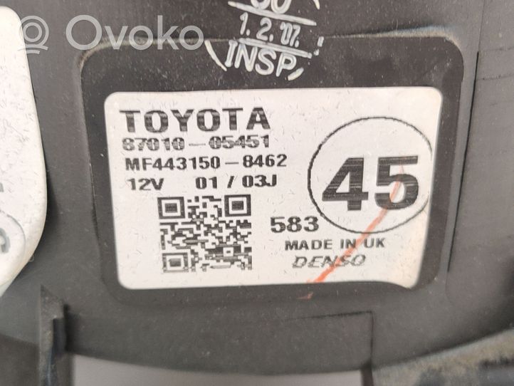 Toyota Avensis T250 Scatola alloggiamento climatizzatore riscaldamento abitacolo assemblata 8701005451