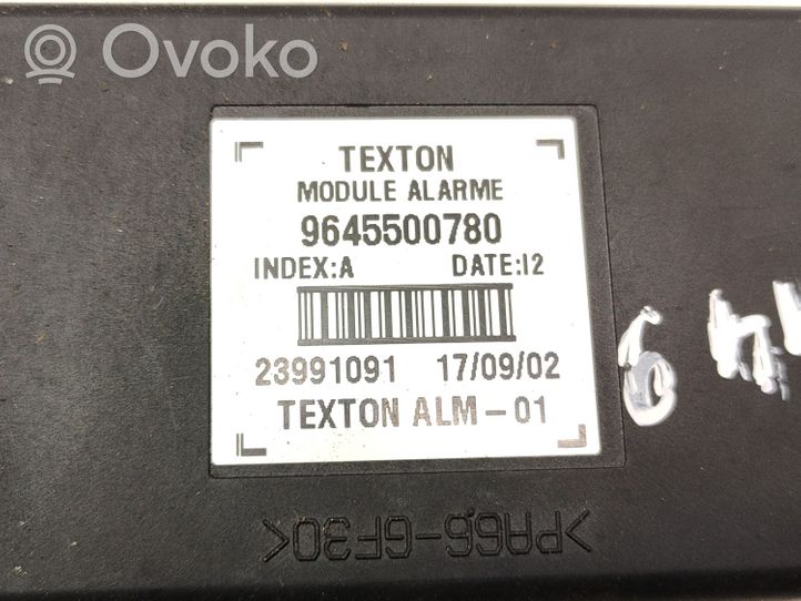 Peugeot 307 Boîtier module alarme 9645500780