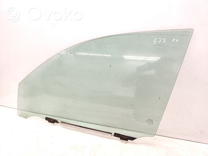 Toyota RAV 4 (XA30) Front door window glass four-door DOT376