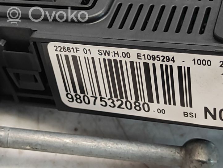 Peugeot 208 Kit calculateur ECU et verrouillage 0281030546