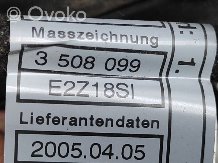 BMW X3 E83 Kabelbaum Leitungssatz Tür hinten 341314304