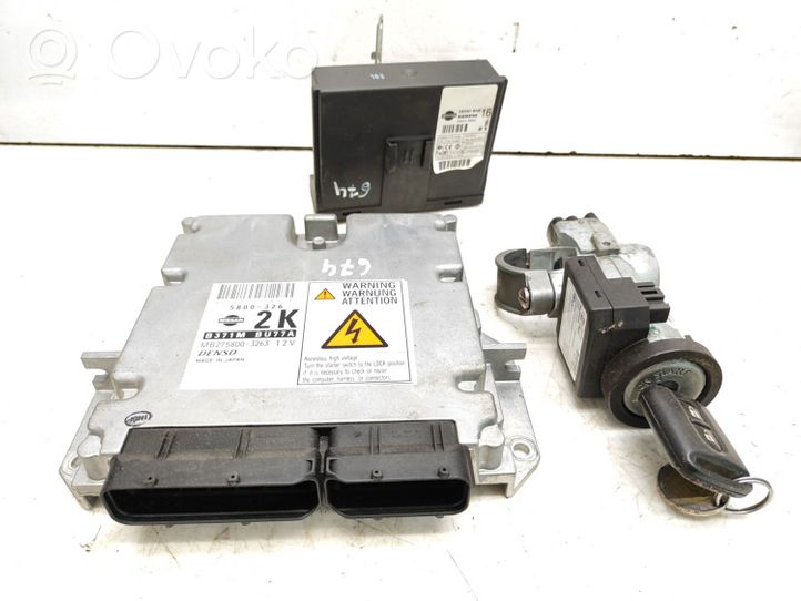 Nissan Almera Tino Kit centralina motore ECU e serratura MB2758003263