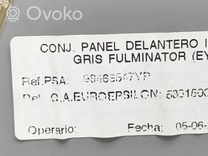 Citroen C3 Pluriel Garniture de panneau carte de porte avant 96468547YP