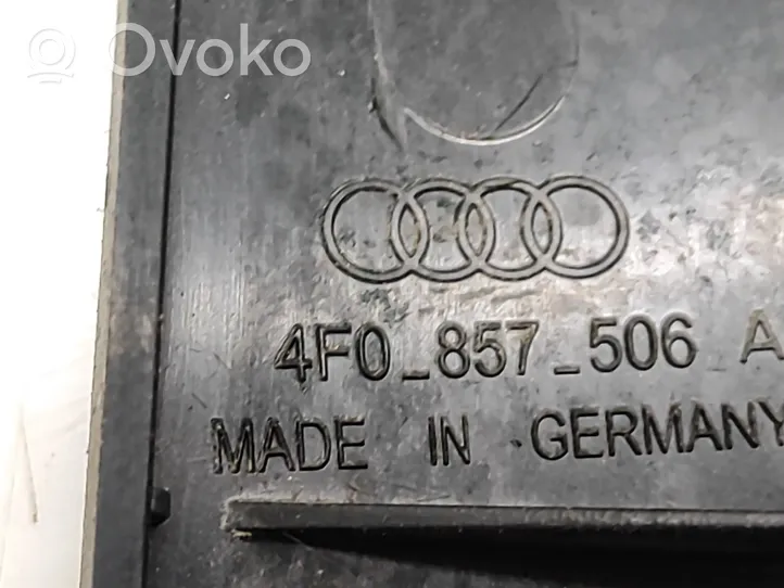 Audi A6 S6 C6 4F Obudowa lusterka zewnętrznego drzwi przednich 4F0857506A