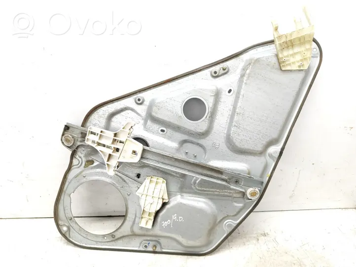 Hyundai Sonata Rear window lifting mechanism without motor 