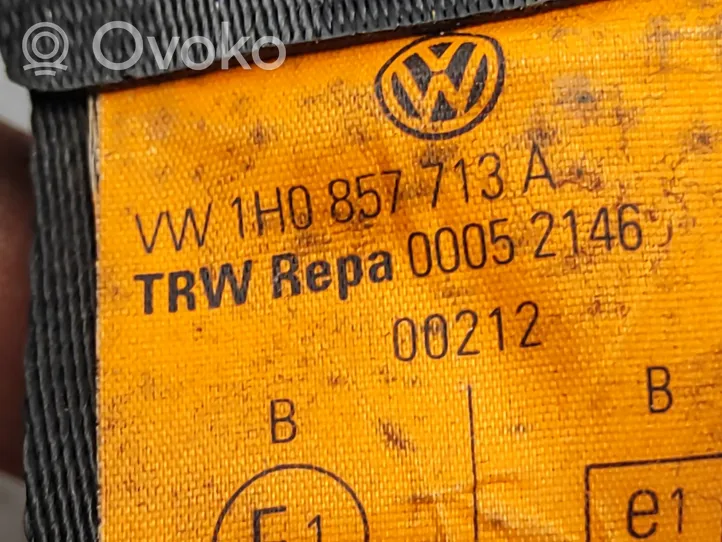 Volkswagen Golf III Middle seatbelt (rear) 1H0857713A