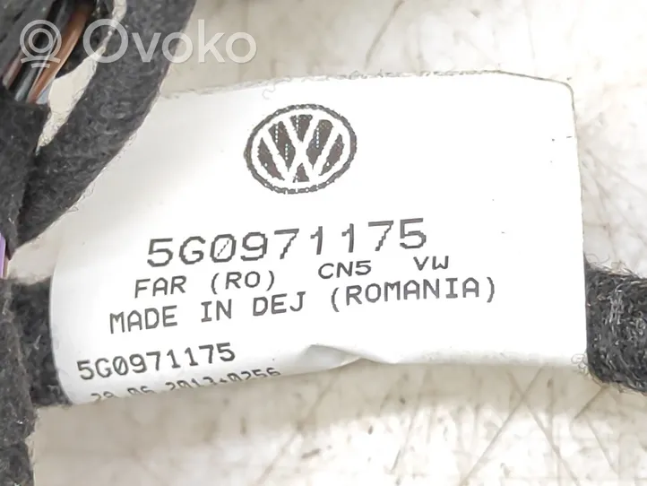 Volkswagen Golf VII Wiązka przewodów klapy tylnej / bagażnika 5G1971147AN