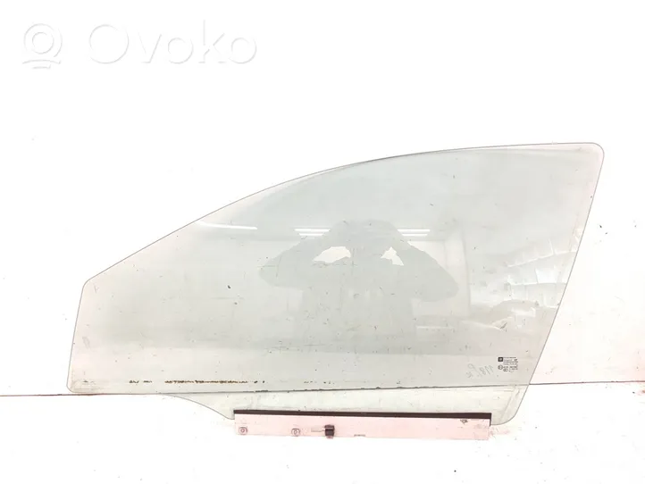 Opel Astra H Front door window glass four-door 43R001582