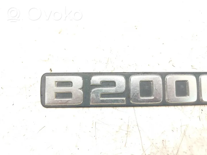 Mazda B series UF Front door emblem/model letters DOIUB3951720