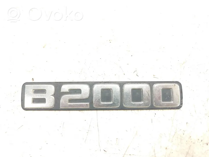 Mazda B series UF Front door emblem/model letters DOIUB3951720