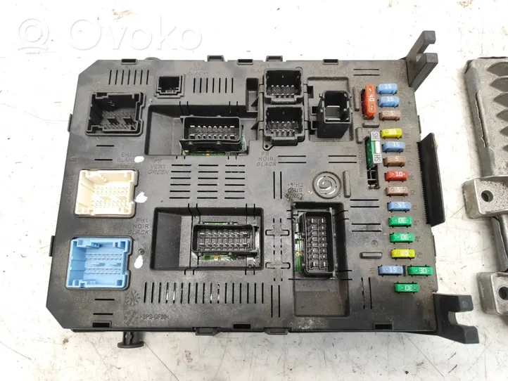 Citroen C6 Kit centralina motore ECU e serratura SW9658198080