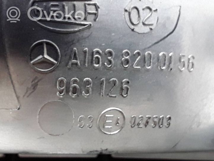 Mercedes-Benz ML W163 Luce d’arresto centrale/supplementare A1638200156
