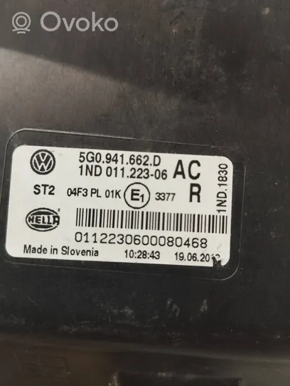 Volkswagen Golf VII Światło przeciwmgłowe przednie 5G0941662D