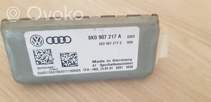 Audi A4 S4 B8 8K Vējstikla kamera 8K0907217A