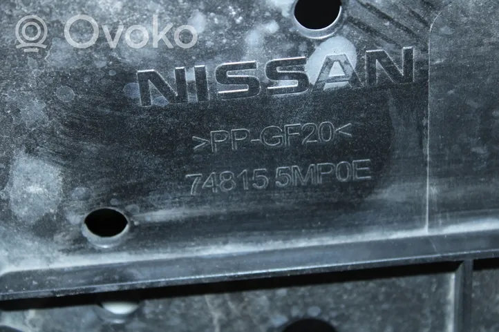 Nissan Ariya Keskiosan alustan suoja välipohja 748155MP0E