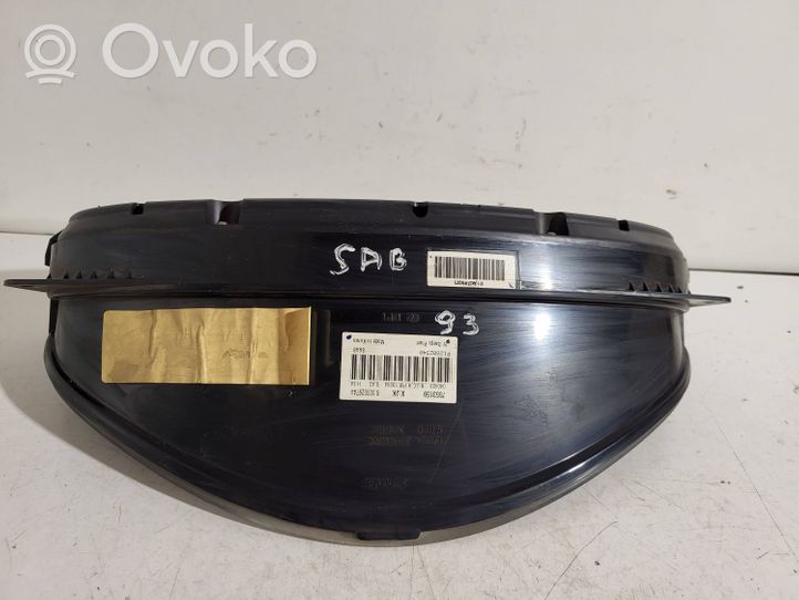 Saab 9-3 Ver2 Tachimetro (quadro strumenti) 7553159