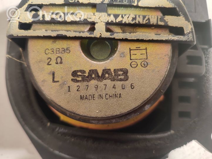 Saab 9-3 Ver2 Głośnik drzwi przednich 12797406