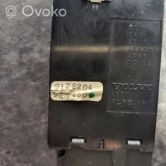 Volvo 850 Botón interruptor de luz de peligro 9125204