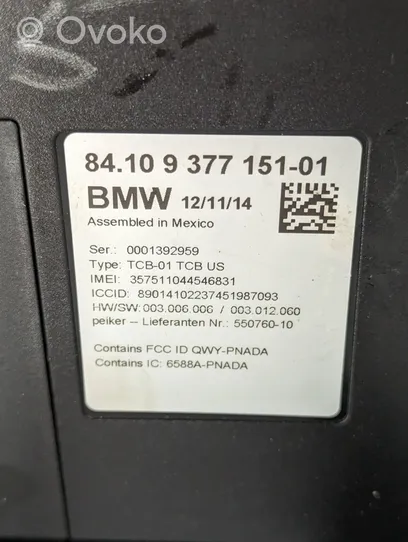 BMW X5 F15 Moduł / Sterownik Bluetooth 9377151