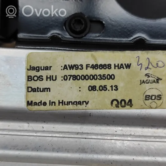 Jaguar XJ X351 Copertura ripiano portaoggetti AW93466B48BA