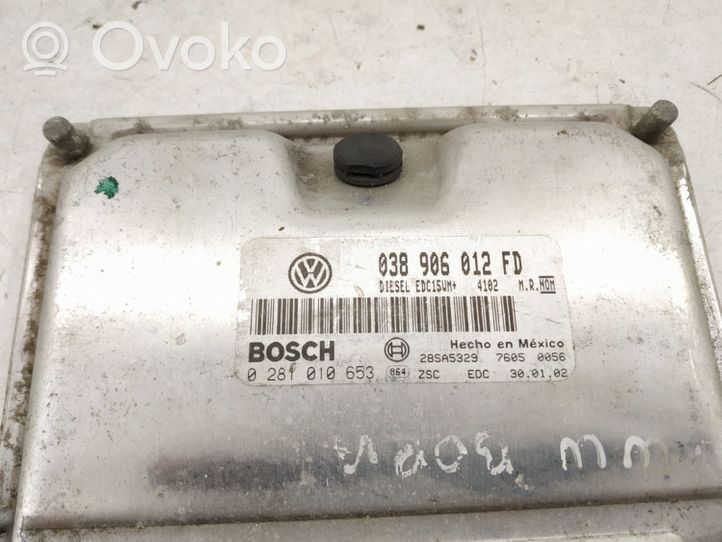 Volkswagen Bora Calculateur moteur ECU 
