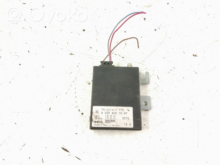 Mercedes-Benz E W211 Auxiliary heating control unit/module 