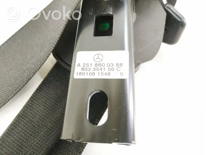 Mercedes-Benz R W251 Cintura di sicurezza anteriore 