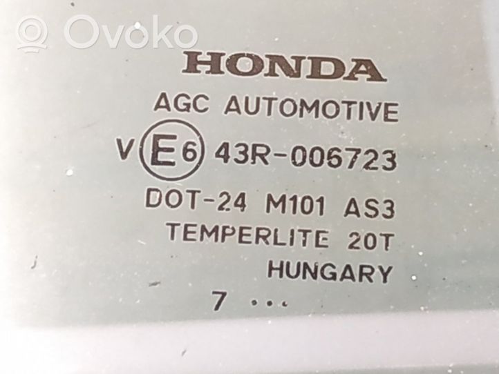 Honda CR-V Szyba drzwi tylnych 43R006723